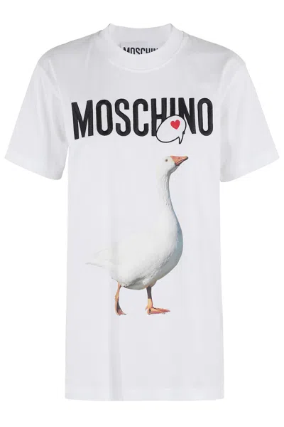 MOSCHINO EMBROIDERY T-SHIRT