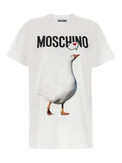 MOSCHINO EMBROIDERY T-SHIRT