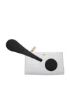 MOSCHINO MOSCHINO EXCLAMATION MARK CLUTCH BAG
