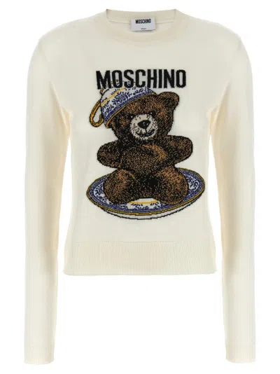 MOSCHINO EXTRAFINE VIRGIN WOOL SWEATER