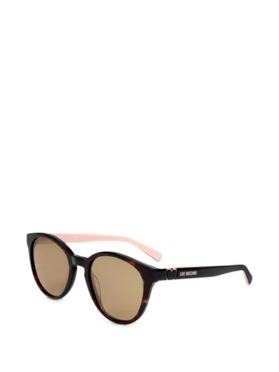 Moschino Eyewear 51mm Havana Sunglasses In Brown