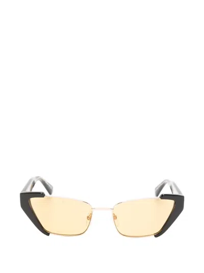 Moschino Eyewear Cat-eye Sunglasses In Black