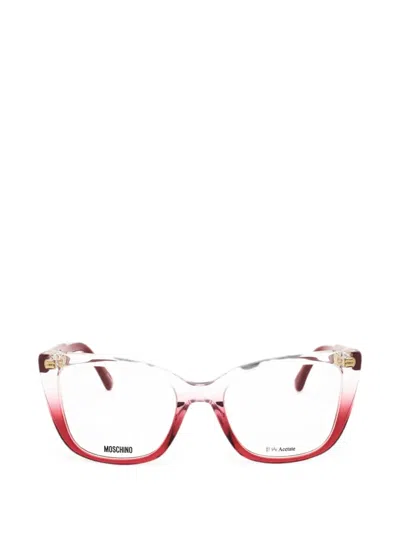 Moschino Eyewear Cat-eye Frame Glasses In Multi
