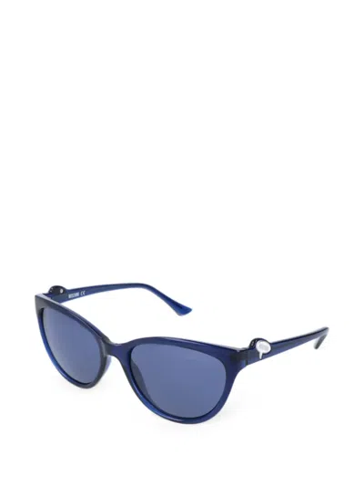 Moschino Eyewear Cat-eye Frame Sunglasses In Blue