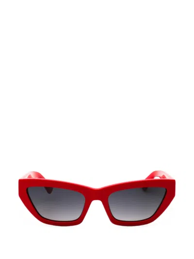 Moschino Eyewear Cat-eye Sunglasses In Rot
