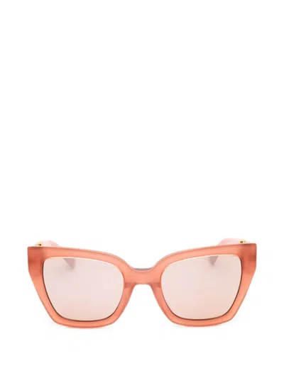 Moschino Eyewear Cat-eye-frame Sunglasses In Pink