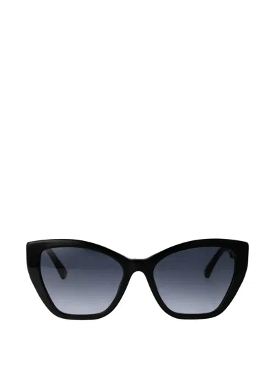 Moschino Eyewear Logo-plaque Cat-eye Sunglasses