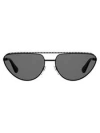 Moschino Eyewear Mos057/g/s Sunglasses In /ir Black