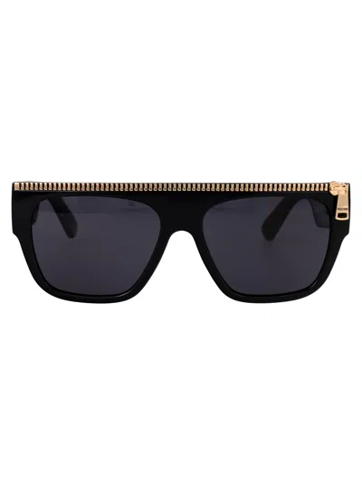 Moschino Eyewear Sonnenbrille Mit Eckigem Gestell In Schwarz