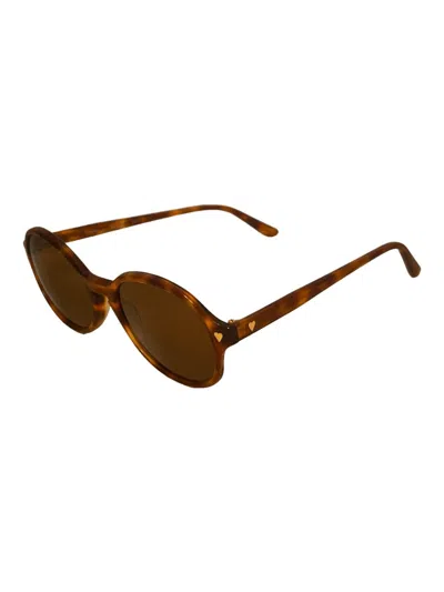 Moschino Eyewear Moschino By Persol Sunglasses In Brown