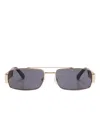 Moschino Eyewear Pilot-frame Sunglasses In Gray