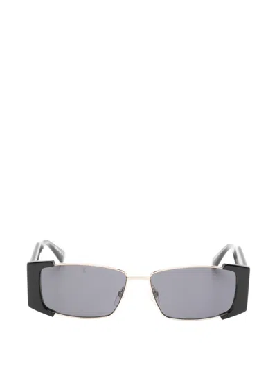 Moschino Eyewear Rectangle-frame Sunglasses In Black