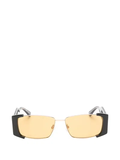 Moschino Eyewear Rectangle Sunglasses In Black