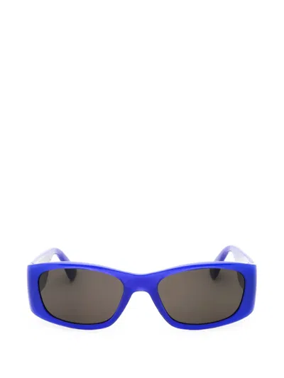 Moschino Eyewear Rectangle-frame Sunglasses In Violett