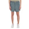 Moschino Button Detail Denim Shorts In Blue