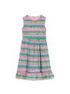 Moschino Logo-print Sleeveless Dress In Multicolour