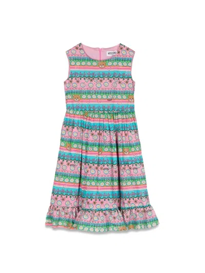 MOSCHINO FANCY SLEEVELESS DRESS