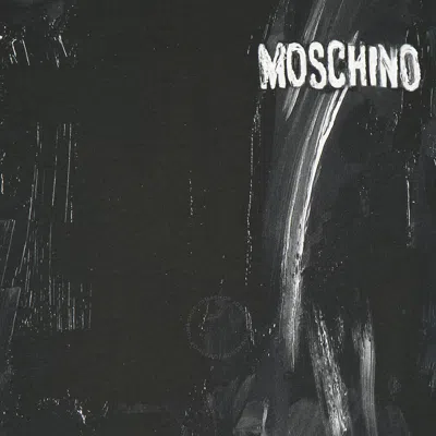 Moschino Fantasy Print Black Logo Cotton T-shirt