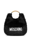 Moschino Handle Me Medium Bag In Black