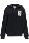 Moschino Felpa Con Cappuccio Teddy Bear In Black