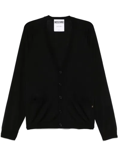 MOSCHINO FINE-KNIT CARDIGAN