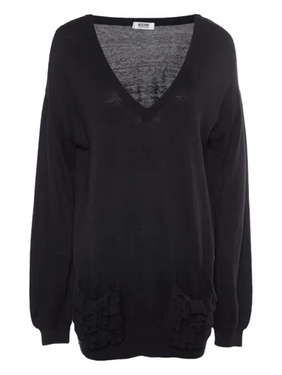 Pre-owned Moschino Fine-knit Sweater