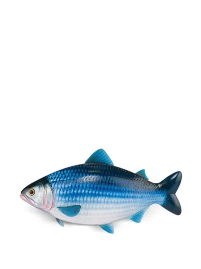Moschino Fish Shoulder Bag In Blue