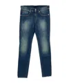 Moschino Five-pocket Denim Trousers In Blue
