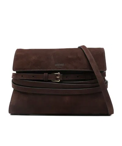 MOSCHINO FLAP SHOULDER BAG