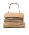 Moschino Versatile Tote Bag Adjustable Strap In Brown