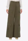 Moschino Flared Cargo Pants