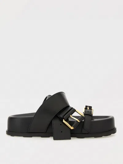 Moschino Sandalo Belted  Couture In Pelle