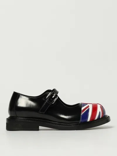 Moschino Flat Shoes  Couture Woman Color Black