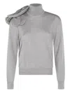Moschino Sweaters Blacks And Greys In Gray