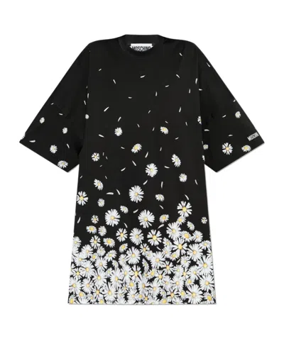 MOSCHINO MOSCHINO FLORAL PATTERN MINI DRESS