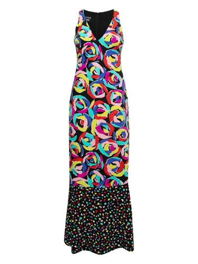 Pre-owned Moschino Floral-print Dress
