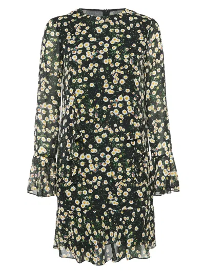 Pre-owned Moschino Floral-print Mini Dress