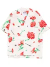 Moschino Floral-print Shirt In White