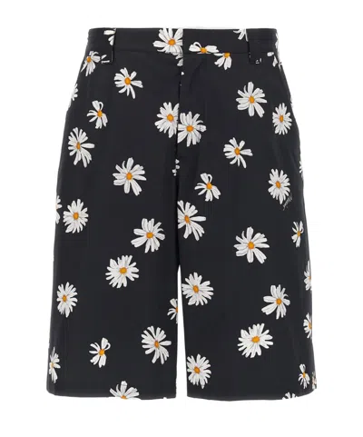 MOSCHINO MOSCHINO FLORAL PRINTED KNEE-LENGTH SHORTS