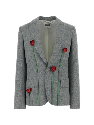 Moschino Giacca In Gray