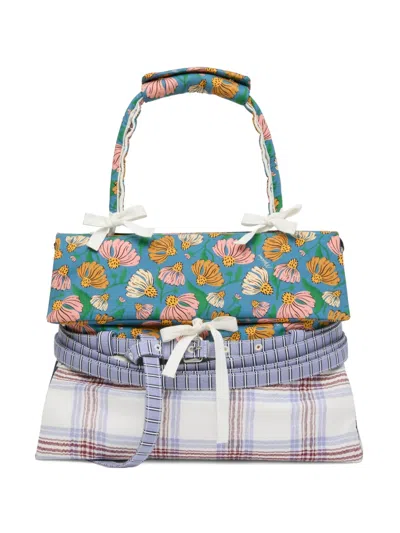 Moschino Floral-print Tote Bag In Multi