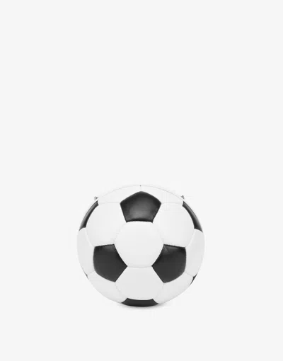 Moschino Football Bag In White