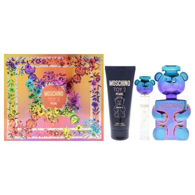 Moschino For Unisex - 3 Pc Gift Set 3.4oz Edp Spray, 3.4oz Body Lotion, 0.3oz Edp Spray (mini)