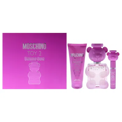 Moschino For Women - 3 Pc Gift Set 3.4oz Edt Spray, 0.34oz Edt Spray, 3.4oz Body Lotion In Multi