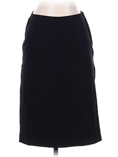 Pre-owned Moschino Formal Skirt In Black