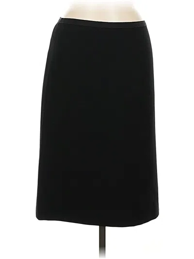 Pre-owned Moschino Formal Skirt In Black