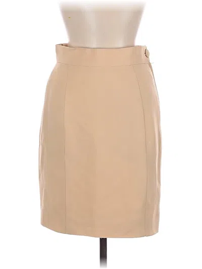Pre-owned Moschino Formal Skirt In Brown