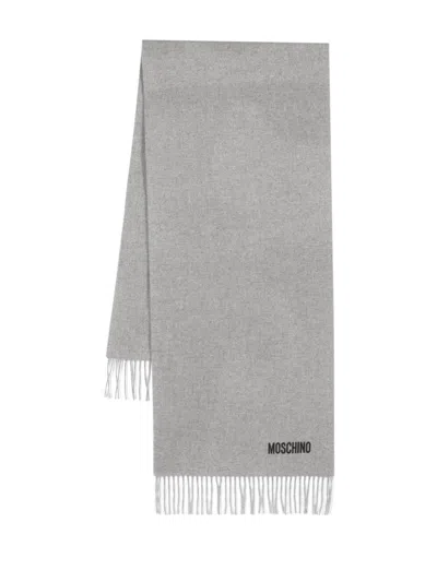 MOSCHINO FRINGED SCARF