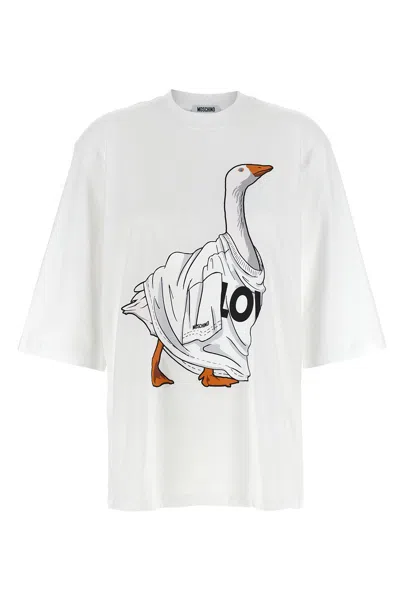 MOSCHINO FRONT PRINT T-SHIRT