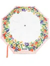 Moschino Fruit-print Umbrella In White